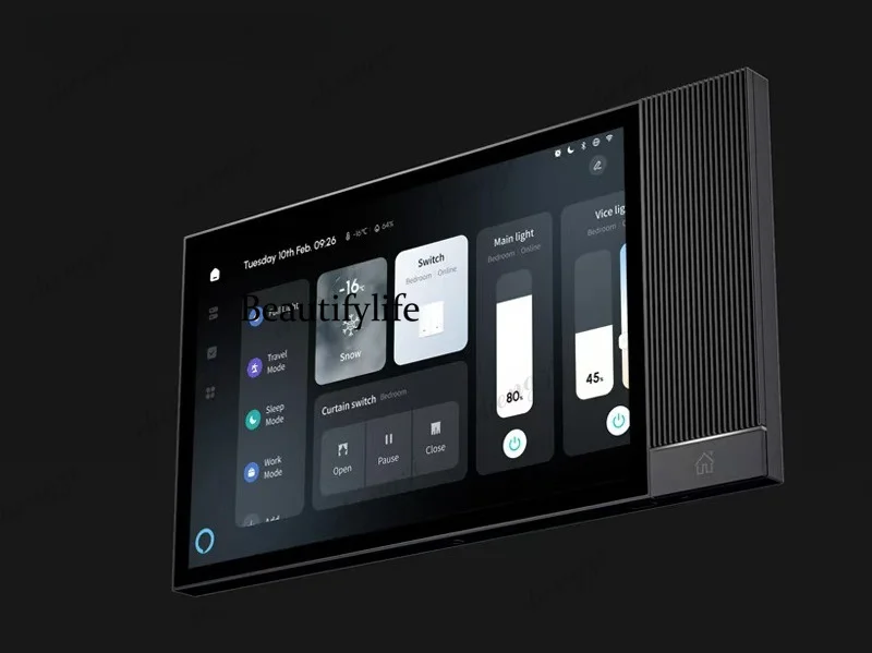 8-Inch music host central control screen, multi-functional home control host