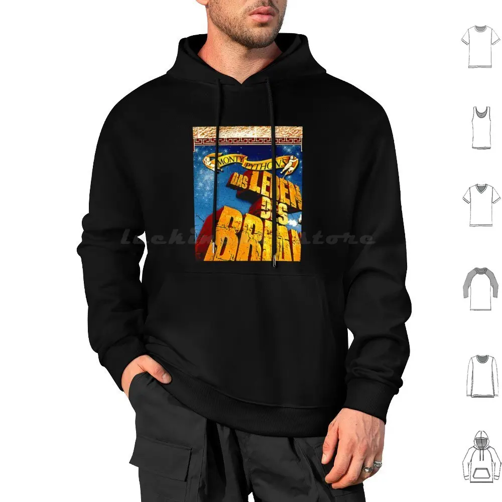 Monty Pythons Life Of Brian Classic . Hoodies Long Sleeve Life Of Brian Monty Python John Cleese Not The Holy Grail