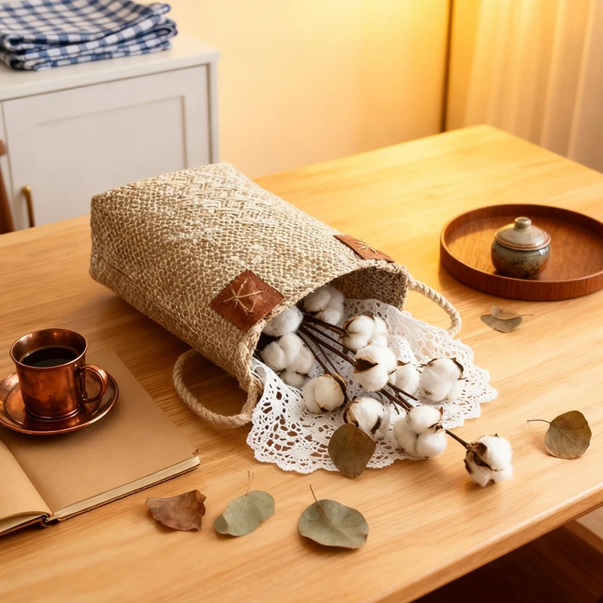 

Artificial Plants Natural Cotton Flower Branches Wedding Festivals Parties Garlands Home Room Warm Atmosphere Dining Table Decor