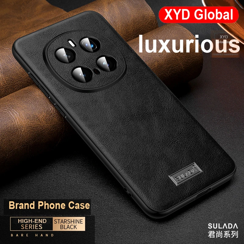 For Honor Magic7 Pro Magic 7 Case Genuine Leather High end Brand Phone Back Case For Honor Magic 7 Pro Cover Bumper Shell Skin