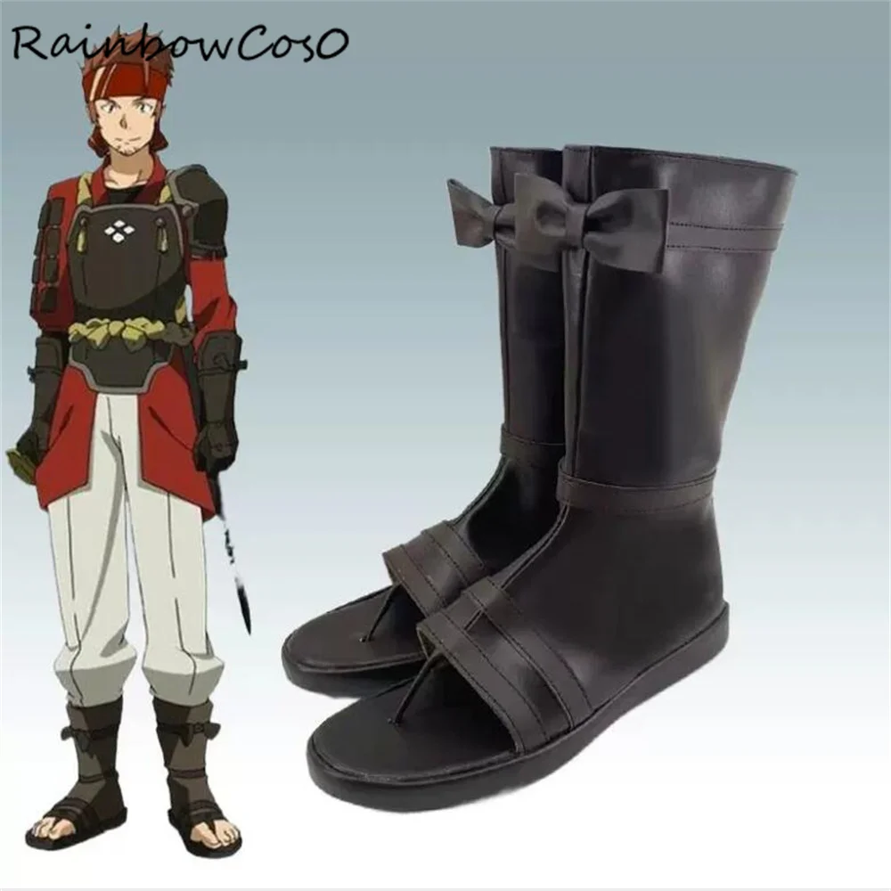 Tsuboi-Chaussures de cosplay Ryotaro Klein Sword Art Online, bottes de jeu Anime, fête d'Halloween, arc-en-ciel de Noël, W3977