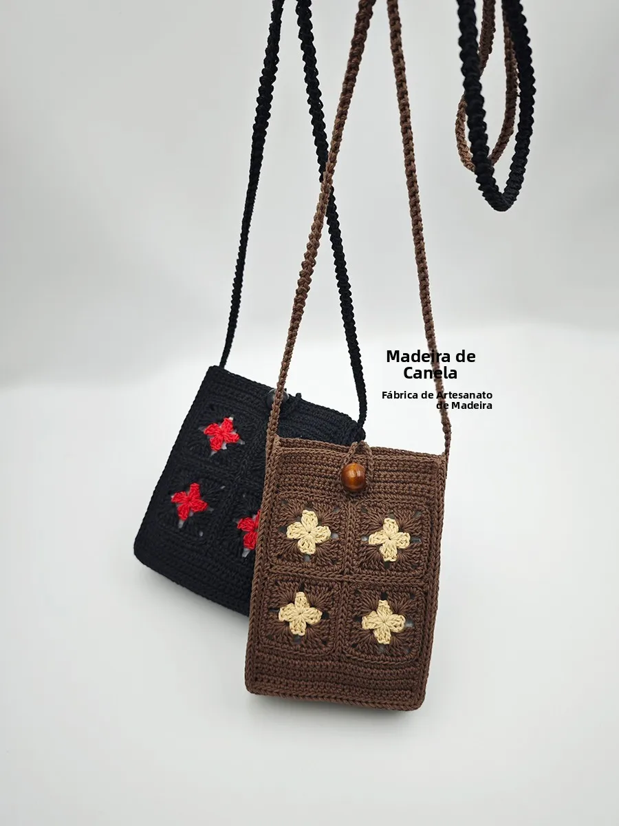 kit-de-materiais-para-croche-artesanal-diy-fio-de-algodao-bolsa-transversal-de-trevo-de-quatro-folhas-para-celular-pacote
