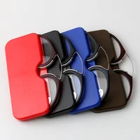 Gafas de lectura para presbicia con estuche, lentes ópticas, MINI Clip, puente nasal, graduadas, nuevas, 1,0 a 3,5