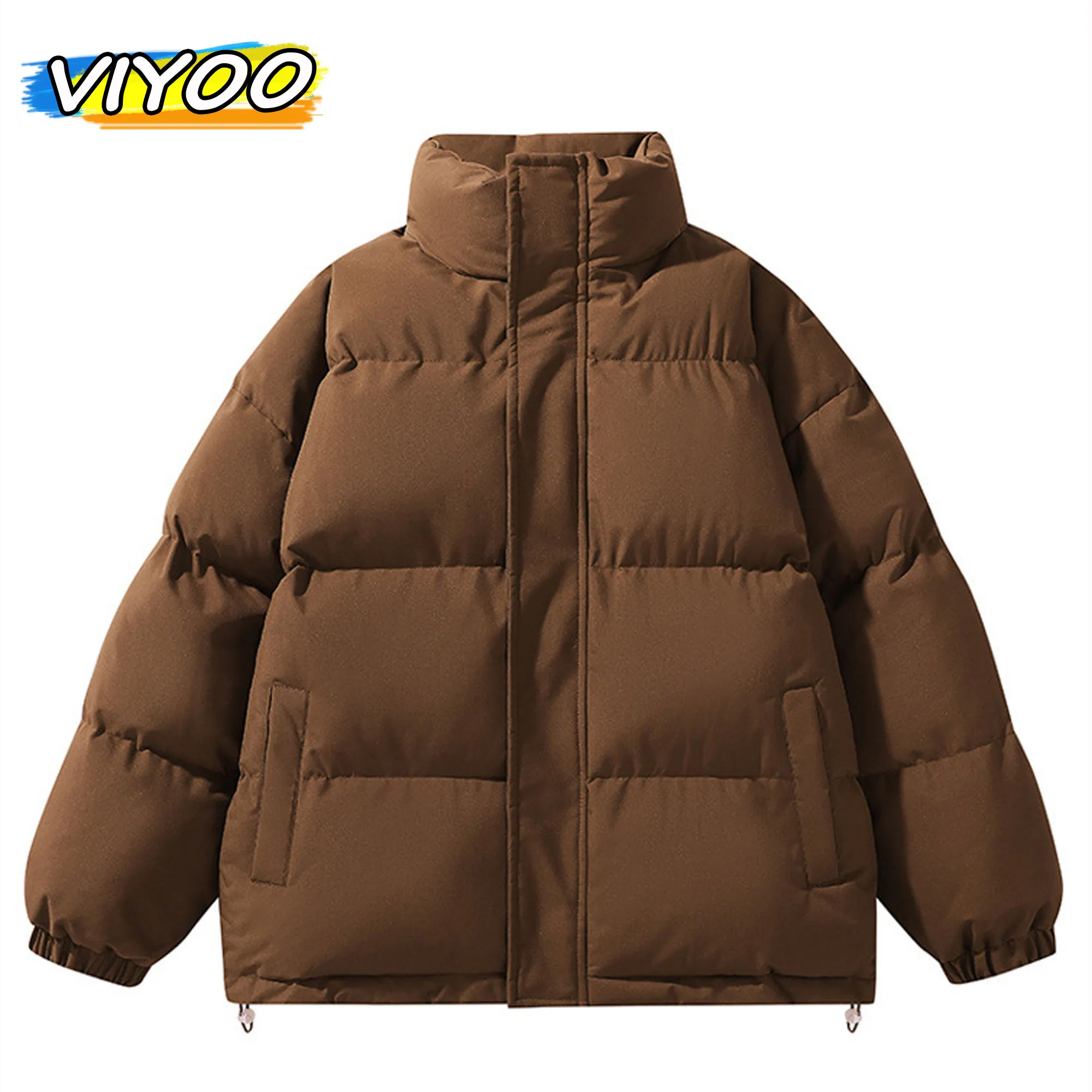 Men's Women's Cothing Down Coat Padded Winter Jacket Thick Windbreaker Outdoor Streetwear