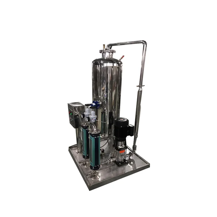 Automatic small bottle Co2 gas beverage making machine mixer for cola carbonated soft drink price