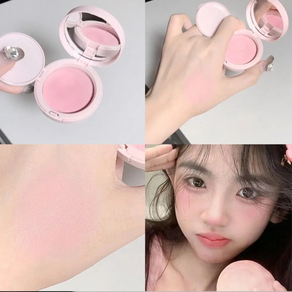 Lasting Air Cushion Blusher New Potato Rubor Brighten Cheek Rouge Blusher Shading Matte Make-up Cosmetics Lip Cheek Eye