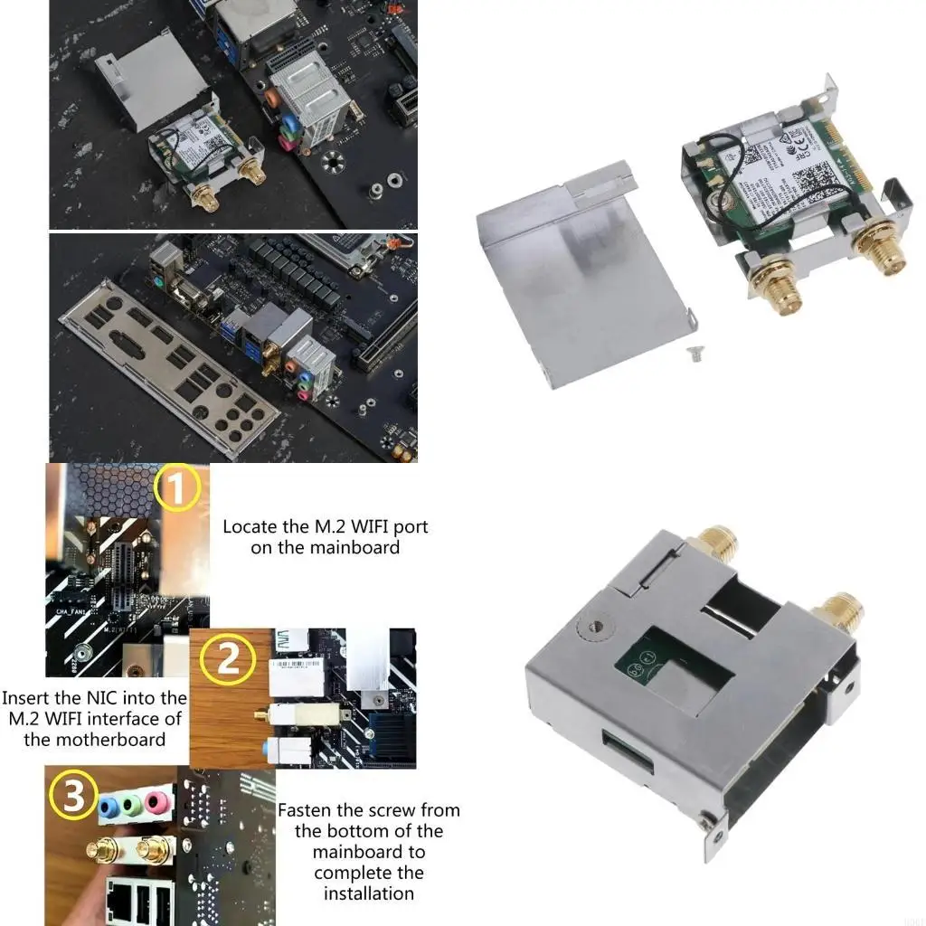 

900F 9560AC Dual Band NGFF 802.11AC/a/b/g/n/ac Wifi Card BT5.0 for Windows10