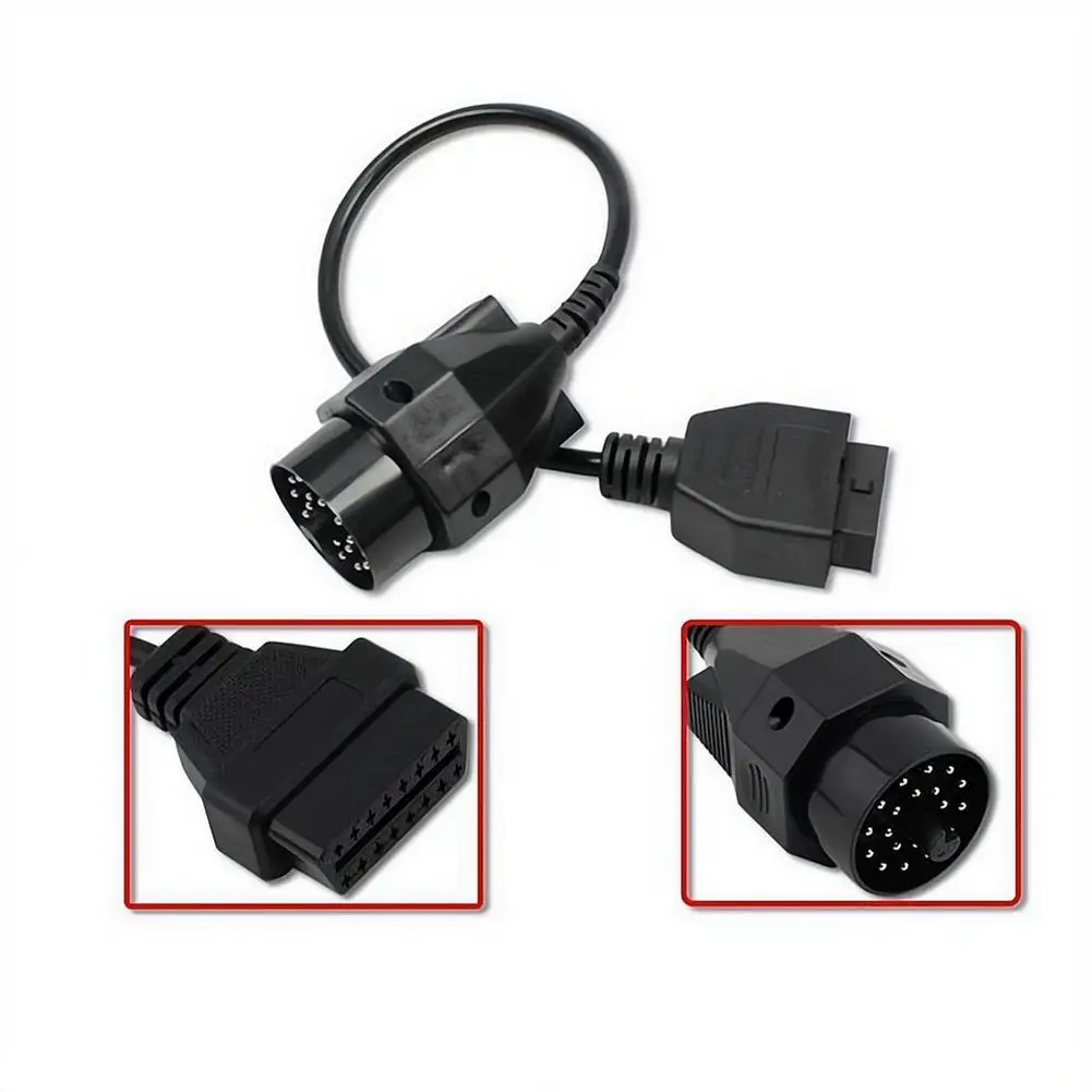 For BMW 20 Pin to 16 Pin OBD2 Diagnostic Adapter Cable E36 E39 E46 X5 Z3 Scanner Tool Connector gallery 5