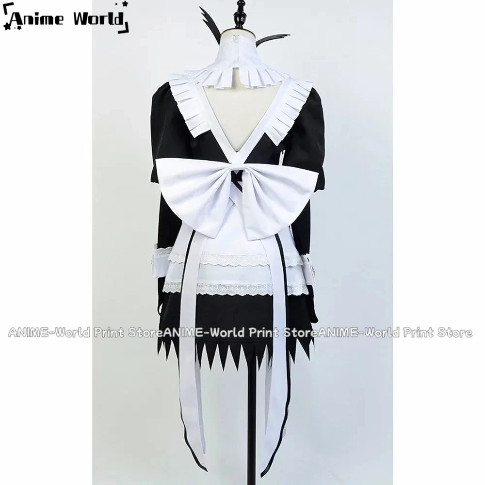 《Custom Size》Game Fire Emblem Fates Flora Maid Dress Cosplay Costume Custom Made