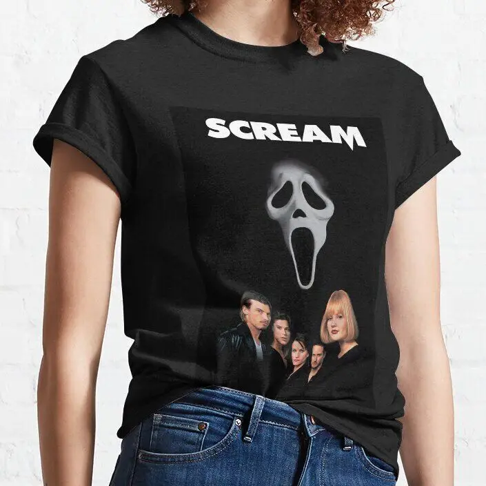 Scream Horror Slasher Black Vintage Classic T-Shirt