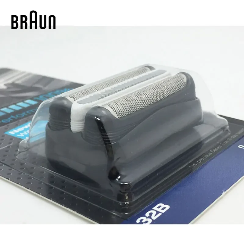 Braun 32B 32S Shaver Head Series 3 Foil Cutter Cassette Replacement Blade for Electric Razor 3000s 3010s 3040s 3050cc 3070cc