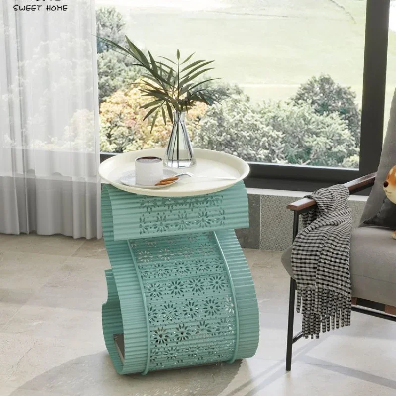 Coffee Table, Sofa, Side  Living Room, Shelf, Simple, Magazine Rack, Storage Furniture