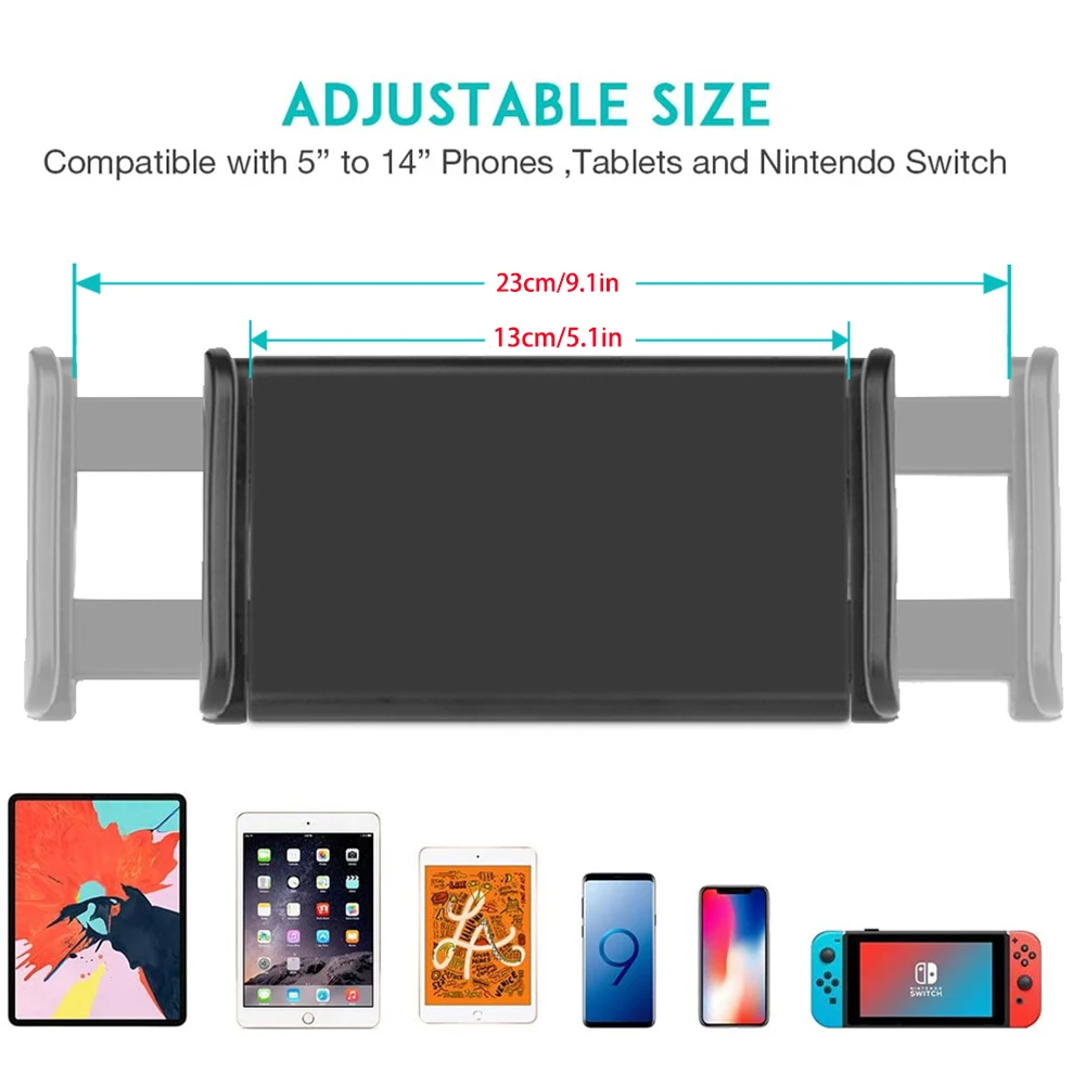 Universal für iPad Air Pro 11 12,9 iPhone Xiaomi Samsung Tablet Ständer Halter Laptop Ständer Halterung Clamp Clip Ständer Halterung 4-13 Zoll – Detail 1