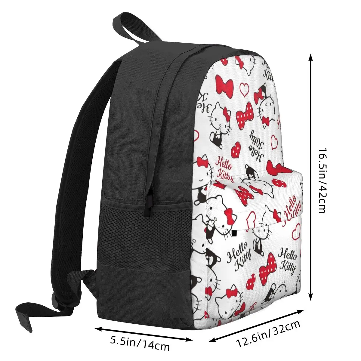 Cartoon Hello Kitty Women Backpack Mochila Children School Bag HelloKitty Computer Mochila Boys Girls Large Capacity Rucksack