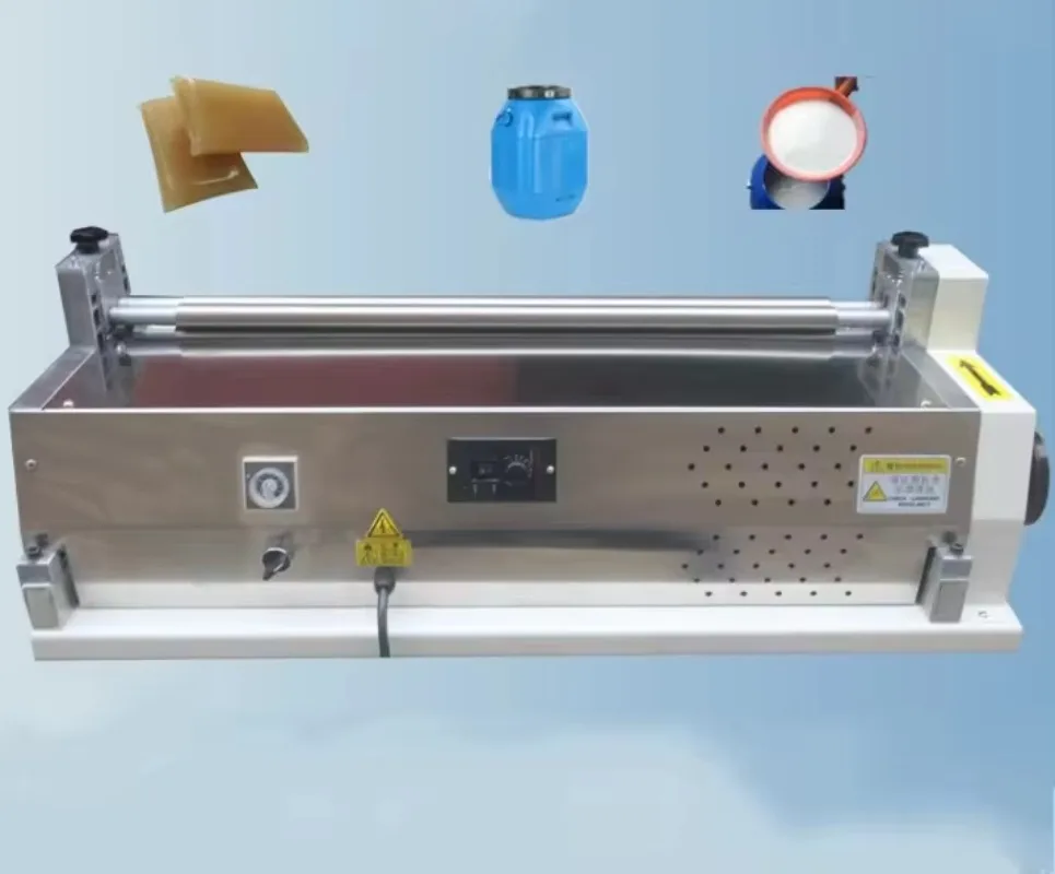 cold and hot dual-purpose glue machine desktop hotmelt machine for paper gluing