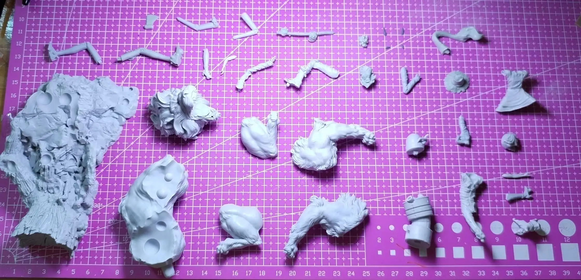 1/24  Resin Model Figure GK，Unassembled and unpainted kit