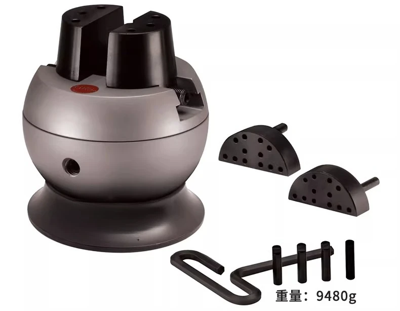 Standard block Micro-set ball, stone-set diamond 360-degree rotating engraving seat