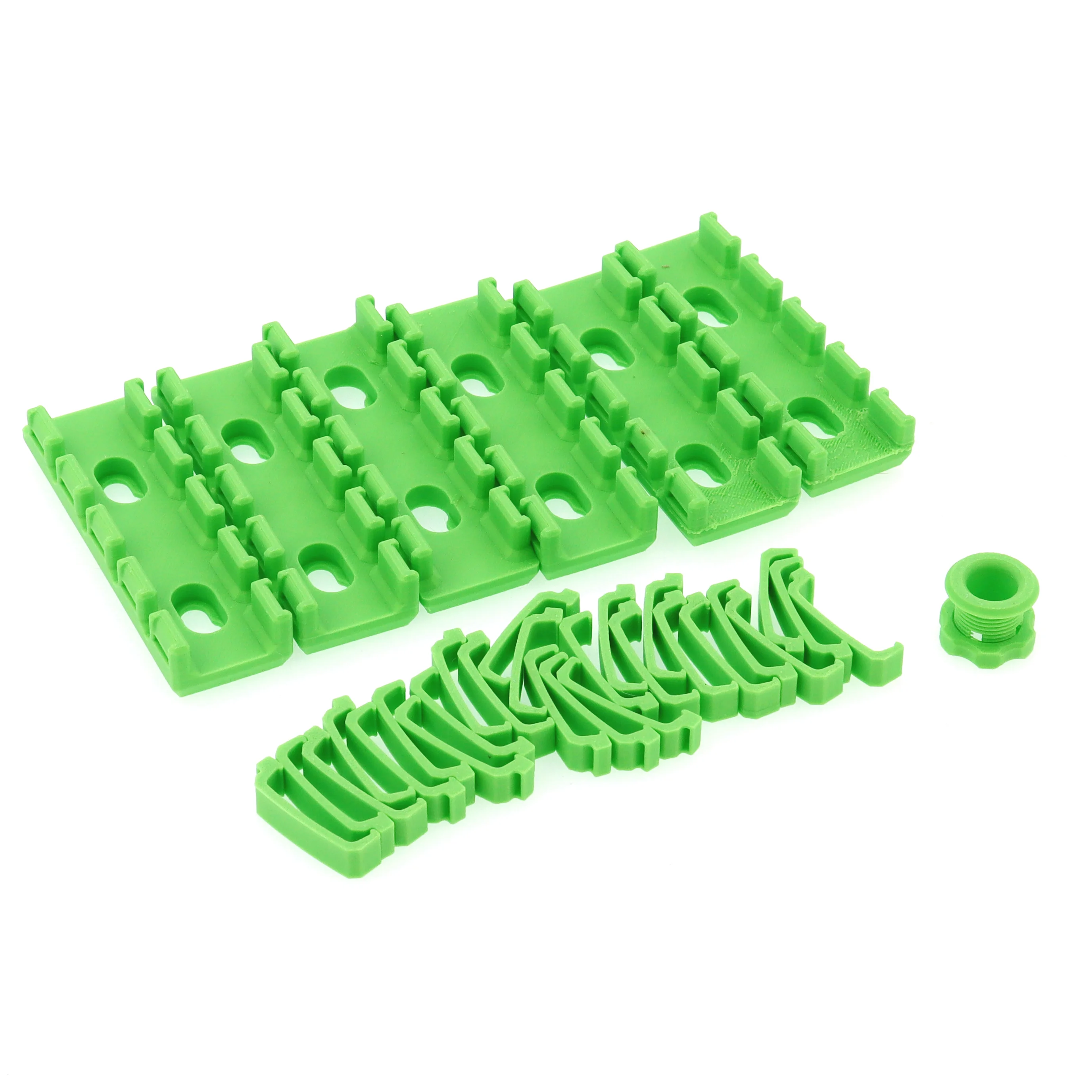 For V core 3.1 3D Printer ABS Printed Parts Kit green 3d Printed mechanical  frame Parts