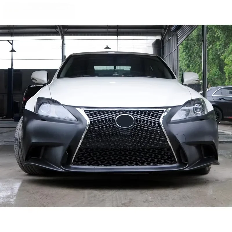 

IS Modified Fiberglass Ventilated Big Mouth Front Bumper with Grille for 2006-2013 250 200C 350C