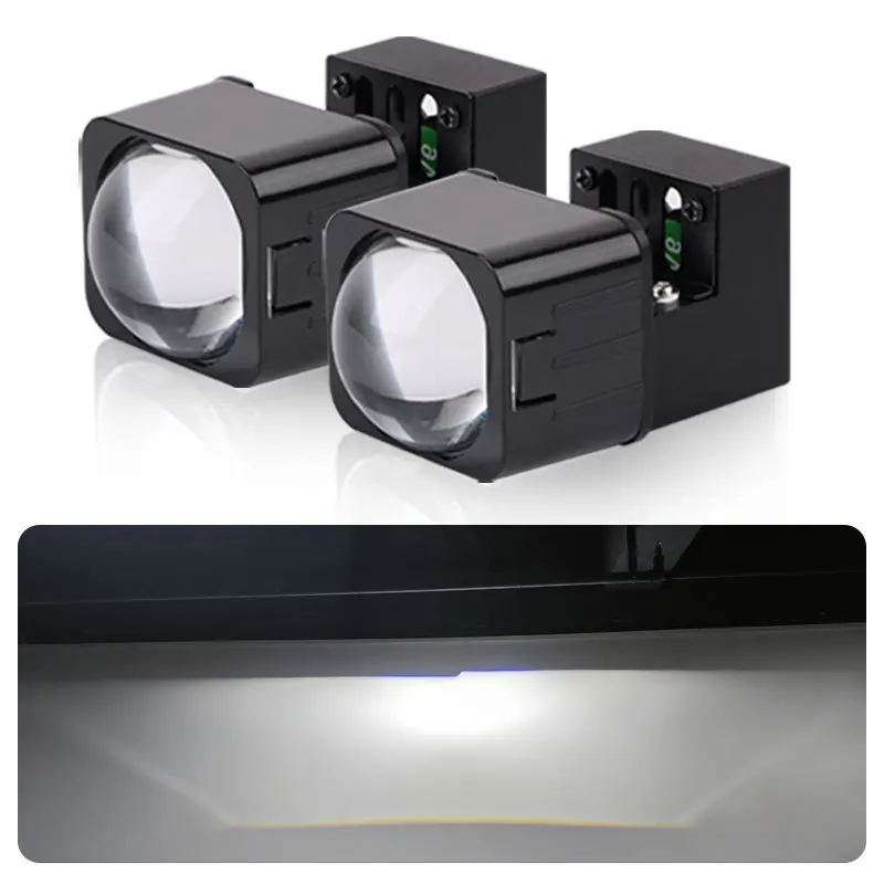

1,5-дюймовая матричная Bi-LED линза-проектор для лазерных фар, лампа H7 LED, H4 LED, ближний и дальний свет, сверхъяркая лампа для модернизации автомобилей и мотоциклов