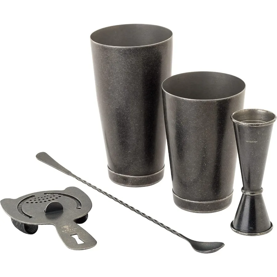 

Коктейльный набор Basics, 5 предметов, винтажный черный