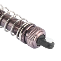 AC52-4Pcs Metal Shock Absorber A6955 For Remo Hobby Smax 1621 1625 1631 1635 1651 1655 1/16 RC Car Upgrade Parts