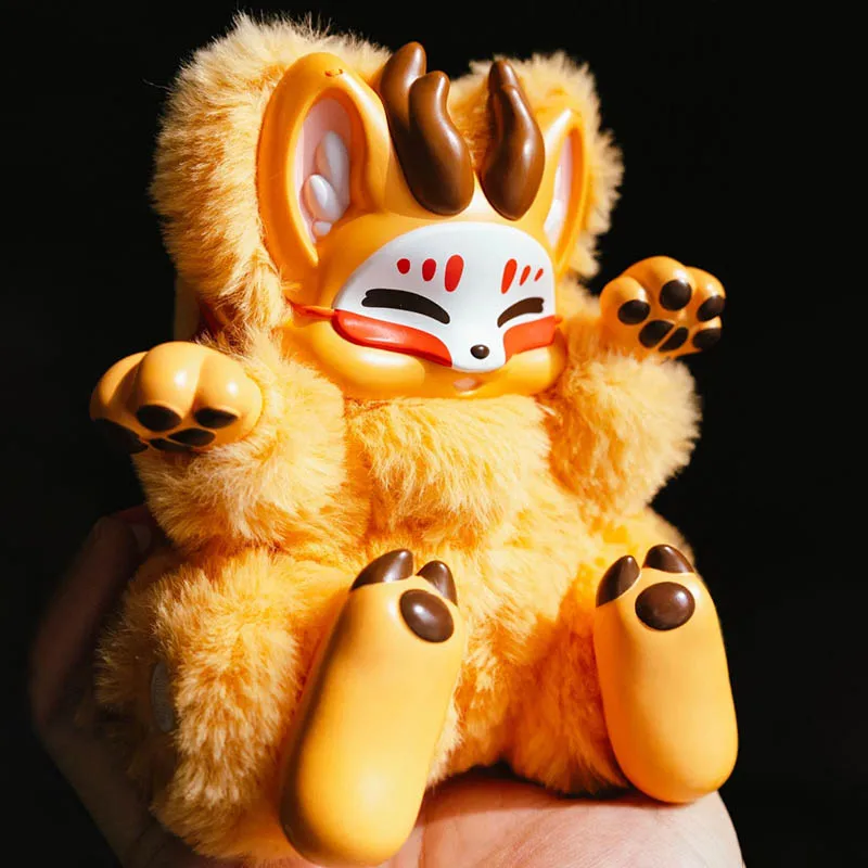 Genuine Fabulous Beasts Toys Flip Belly Series Blind Box Plush Dolls Mystery Box Kawaii Dolls Guess Bag Girl Kids Surprise Gifts