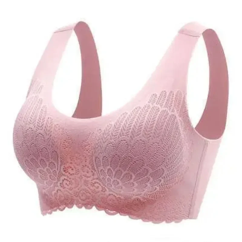 Seamless Bras For Women Underwear Sexy Lace Brassiere Push Up Bralette With Pad Vest Top Bra