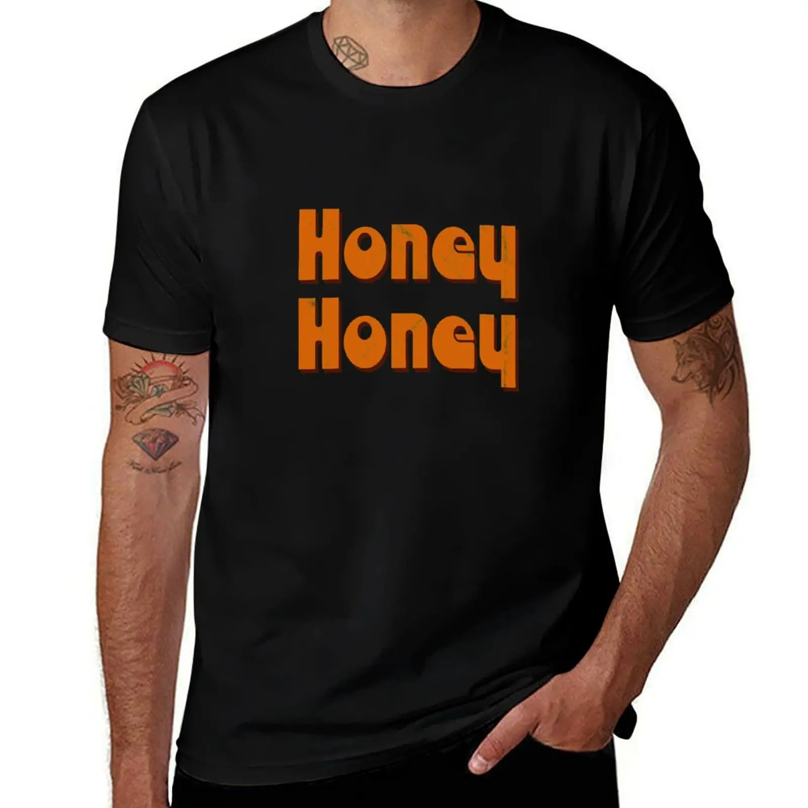 

Honey honey T-Shirt t shirt man plain man t shirts high quality luxury brand funny t shirts cotton T-Shirt