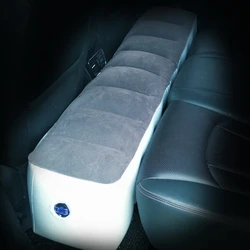 Car Travel Bed Vehicle Inflatable Mattress SUV Rear Universal Back Seat Gap Pad Driving Wagon Bed Self-driving Tour Rest Cushion