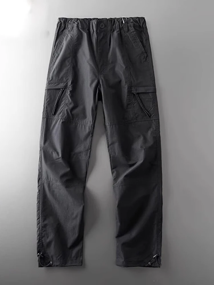 

American Sle Casual Lightweight Hiking Pants Men's Summer Thin Leisure Mountain Climbing Long Trousers Vintage Pants