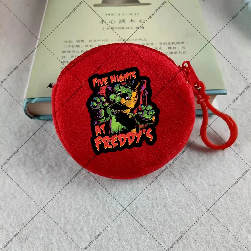 กระเป๋าสตางค์ลายการ์ตูน Five Nights At Freddy's น่ารัก สไตล์อนิเมะ พิมพ์ลายแฟชั่นสำหรับเด็กชายและเด็กหญิง พกพาสะดวก เหมาะเป็นของขวัญสำหรับงานปาร์ตี้