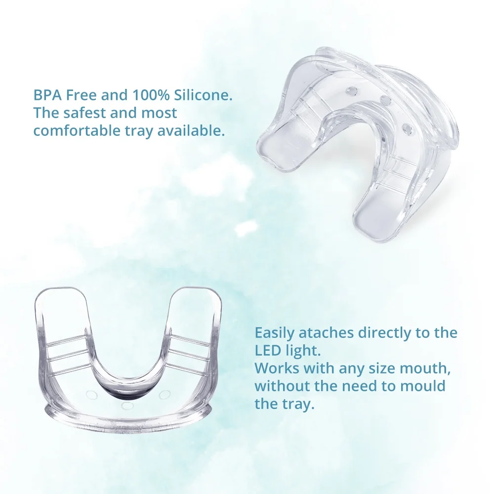 

Led Tooth Whitening Kit Free Mouth Tray Professional Laser Custom Teeth Whitening Kits