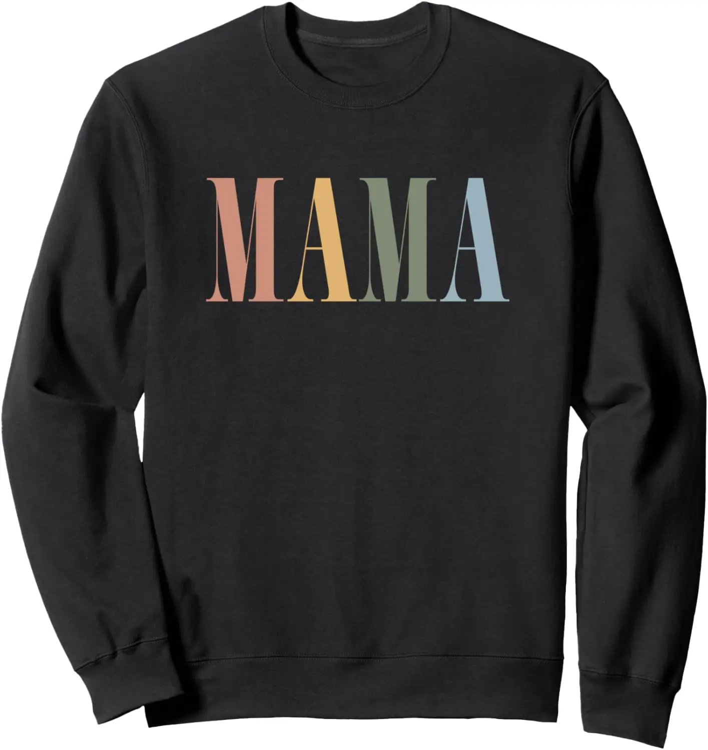 MAMA - Boho Earth Tones Sweatshirt