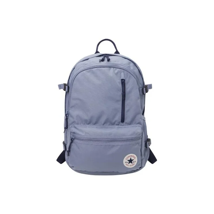 Converse Straight Edge Polyester Backpack Large Unisex Light Purple 10021138-A12