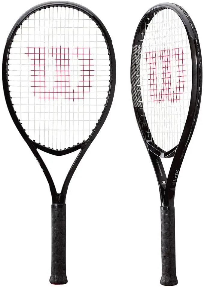 XP 1 Adult Recreational Tennis Rackets - Black