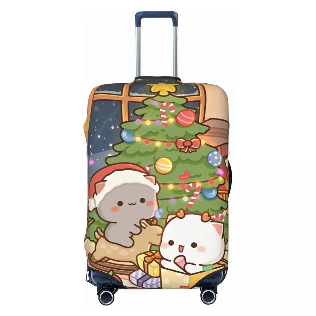 Bubu And Dudu Christmas Suitcase Cover Cruise Trip Holiday Practical Luggage Supplies Protection