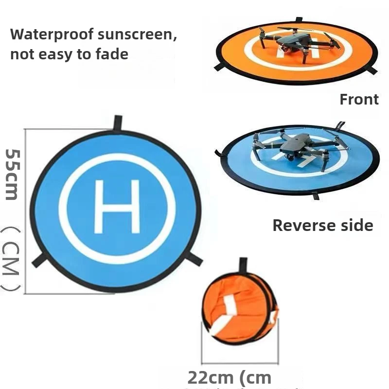 طوي الطائرة بدون طيار الهبوط الوسادة 55/75/90/110 سنتيمتر ل DJI Mini 4 برو الطائرة بدون طيار الوسادة ل FIMI X8 MINI V2 /Mini 3 برو ملحقات طائرة بدون طيار