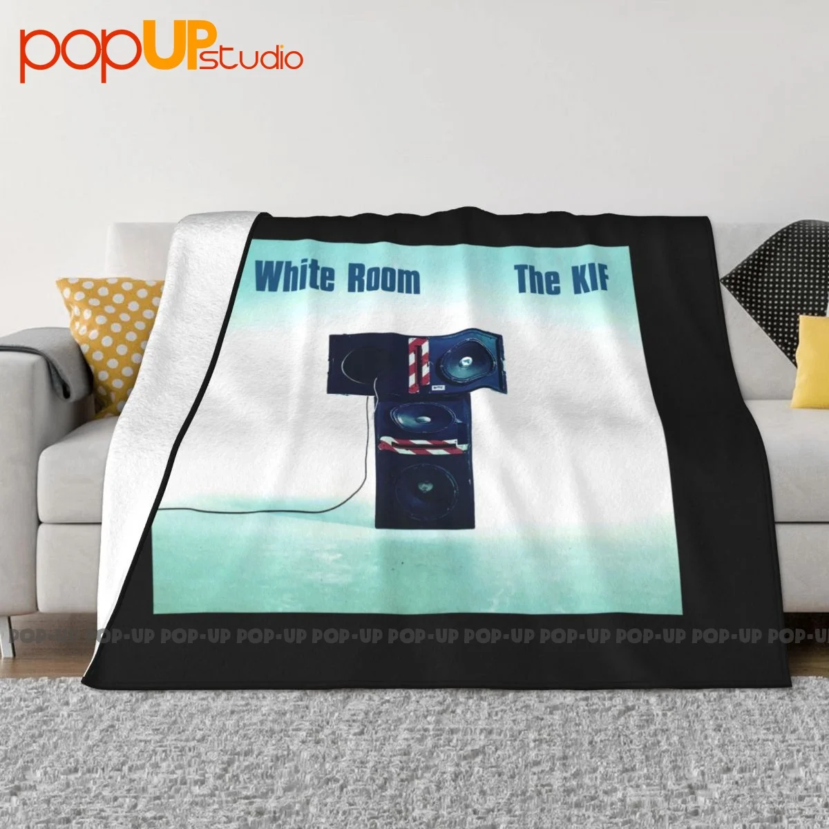 The Klf The White Room Vinyl Cd Cover Blanket Warmth On Couch Dust Cover Faux Fur Mink Home Decotation