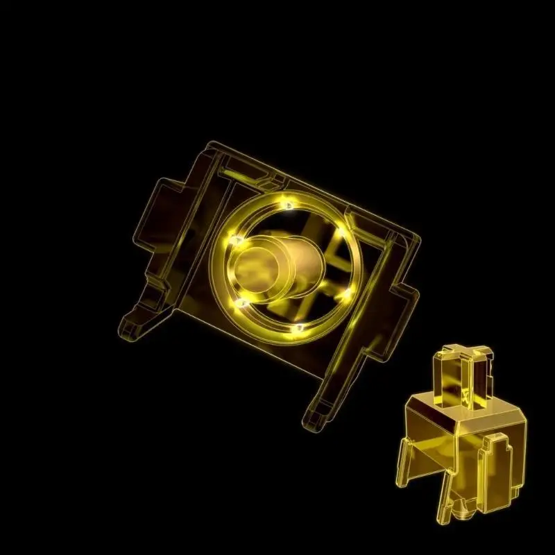 652F MX2A RGB 3pin Switches Mechanical Keyboard Switches Replacement 10PCS MultiColor