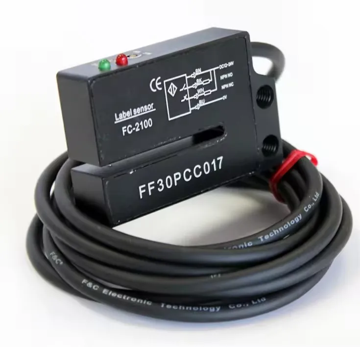 FC-2100 FC-2100P New Original  Sensor 4 wires NO NC Electric  Detector Photo Sensor