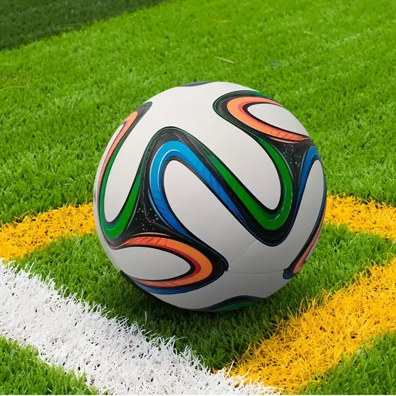 كرة القدم حجم 5 الكبار المهنية مباراة كرات سلس المستعبدين مرونة عالية في الهواء الطلق التدريب كرة القدم بو لينة فوتبول #1