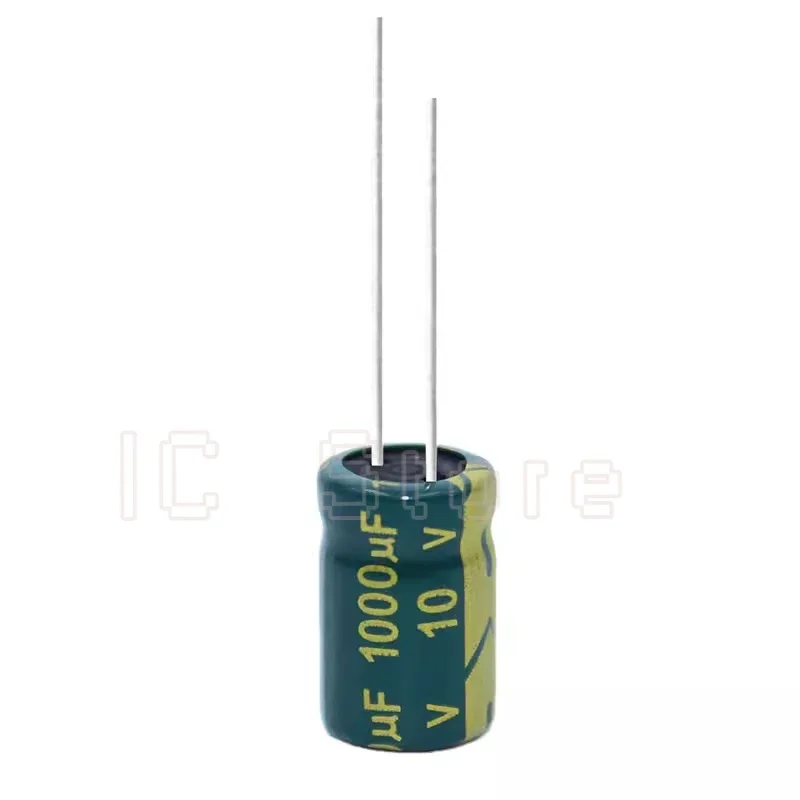 40 PCS 10 V 1000 uf Capacitor 8*12mm Capacitor de alumínio LOWESR de alta frequência 8x12mm