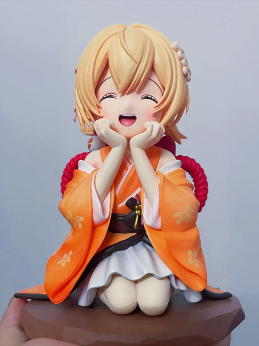 Genshin Impact Yoimiya Q Edition Game Girl Figure Model, Gk Statue, Garçons Collection, Décoration de bureau, Ornement, Jouets, Cadeaux, 14cm