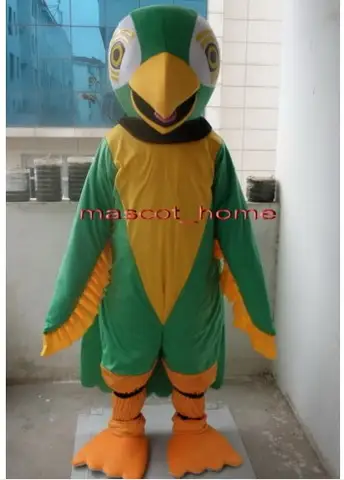 Nuevo adulto Halloween profesional nuevo disfraz de mascota loro vestido de Navidad accesorios de cuerpo completo traje de mascota