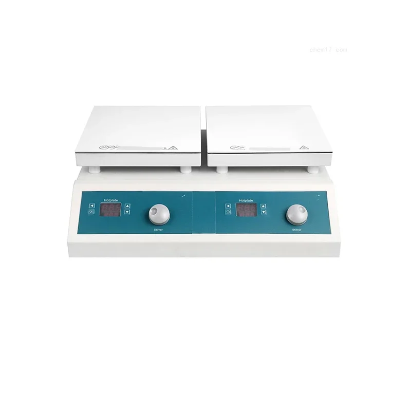 Multi positions Magnetic Hotplate Stirrer LCD Display 5 inch work plate 200 1500rpm SS with ceramic