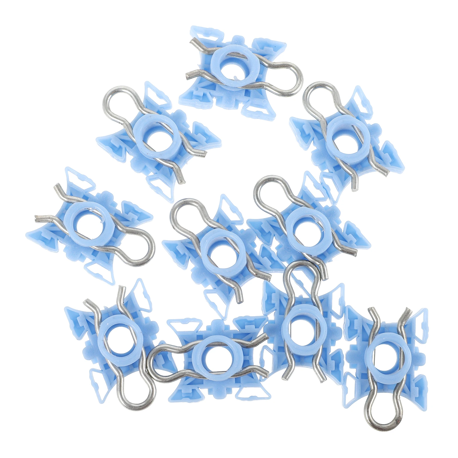 

10pcs Car Glass Clips Durable Plastic Compatible Cars Easy Installation Adjustable Slider Design Glass Retainer Clamps Hardware