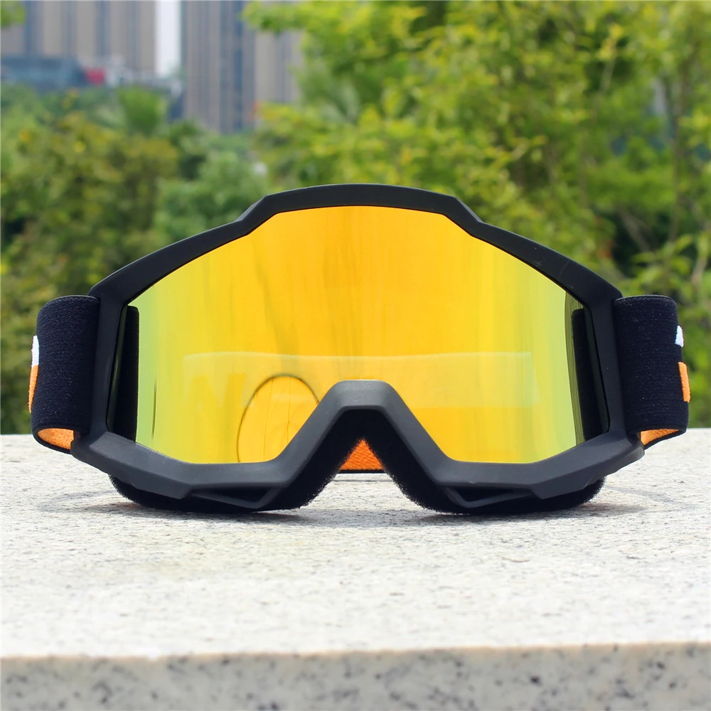 Newest Motorcycle Sunglasses For Men Motocross Safety Protective MX Night Vision Helmet Goggles vintage Driving Glasses