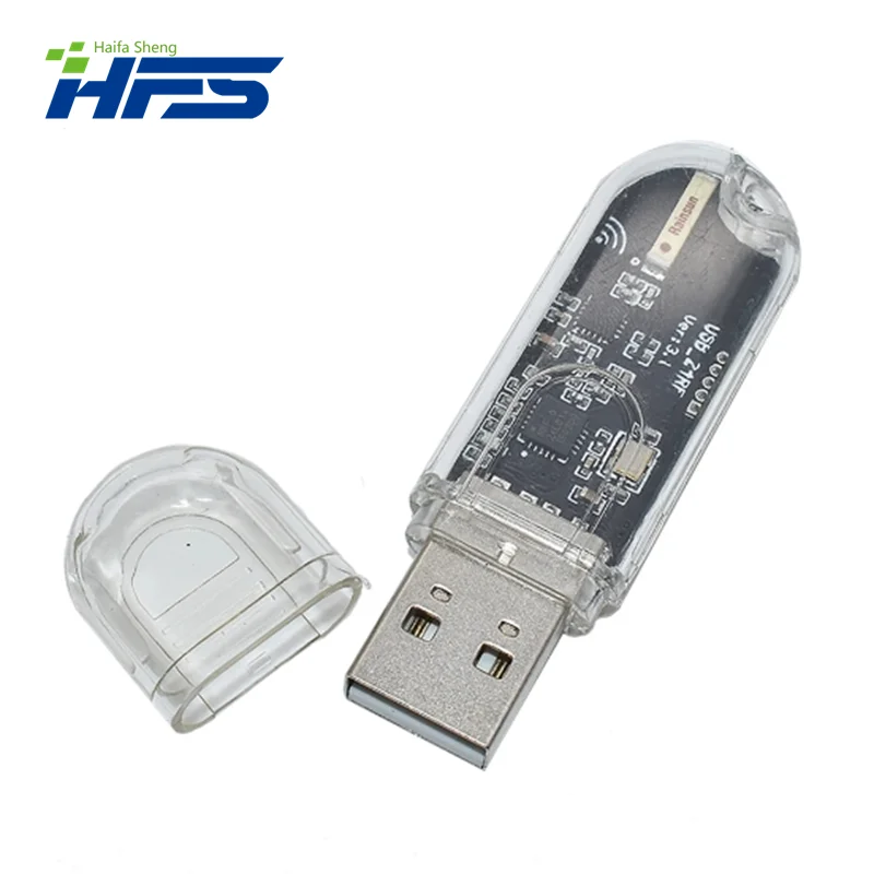 USB NRF24L01+ 2.4G wireless data transmission module 2.4GHz NRF24L01 upgrade version TTL NRF24L01 For Arduino