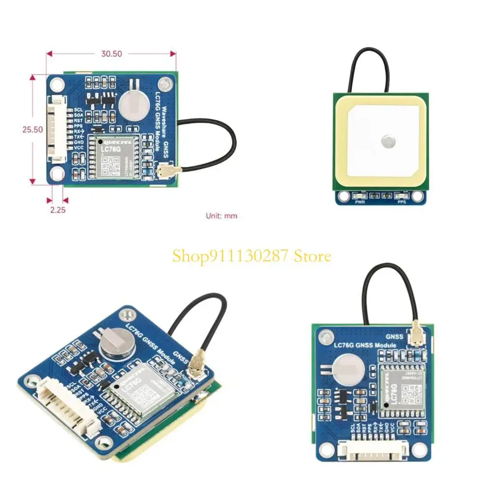 

J1HC LC76G GNSS Module Supports GPS BDS GLONASS QZSS for